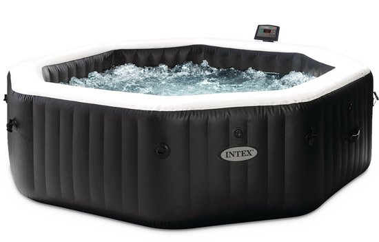 Intex PureSpa Onyx Black Jet & Bubble Deluxe 6-Persoons Spa