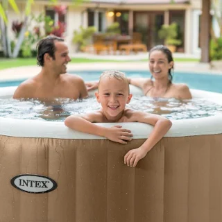 Intex PureSpa Sahara 4-Persoons Spa 795L Lichtbruin