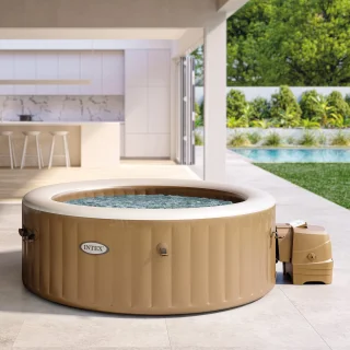Intex PureSpa Sahara 4-Persoons Spa 795L Lichtbruin