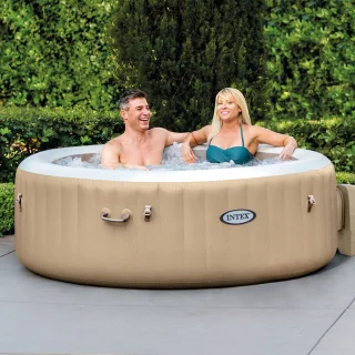 Intex PureSpa Sahara 4-Persoons Spa 795L Lichtbruin
