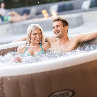 Intex PureSpa Sahara 4-Persoons Spa 795L Lichtbruin