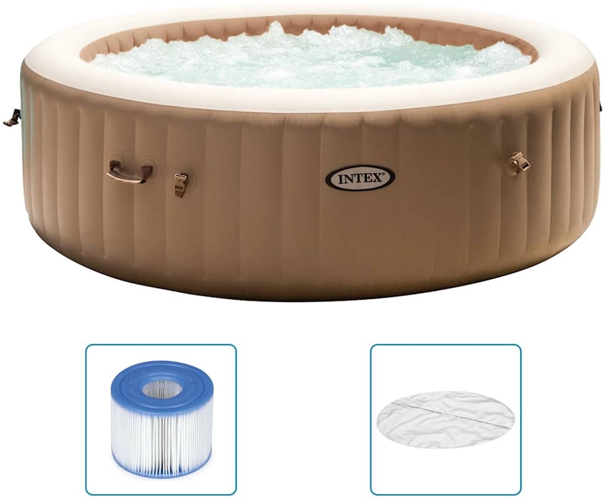 Intex PureSpa Sahara Tan 6-Persoons Bubbelspa