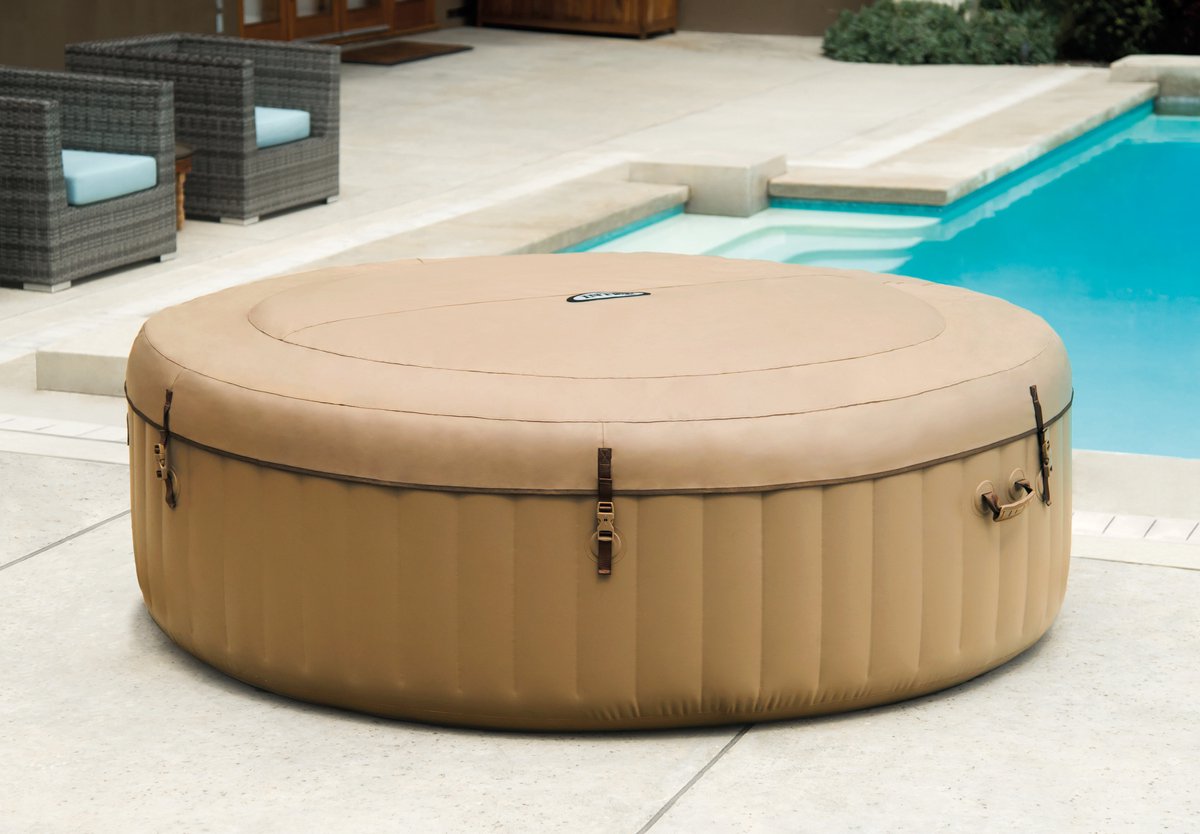 Intex PureSpa Sahara Tan 6-Persoons Bubbelspa