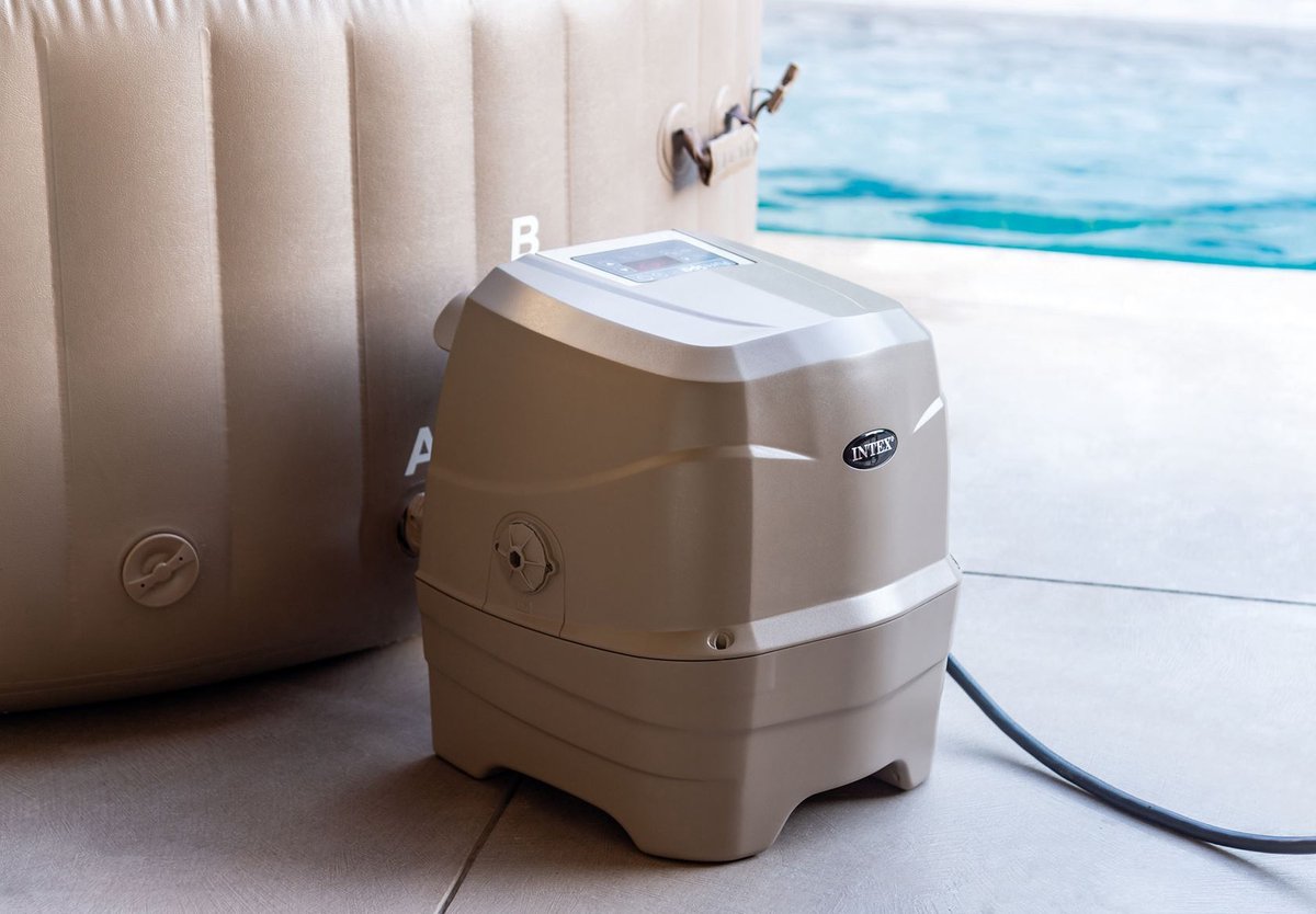 Intex PureSpa Sahara Tan Bubble Massage 4-persoons