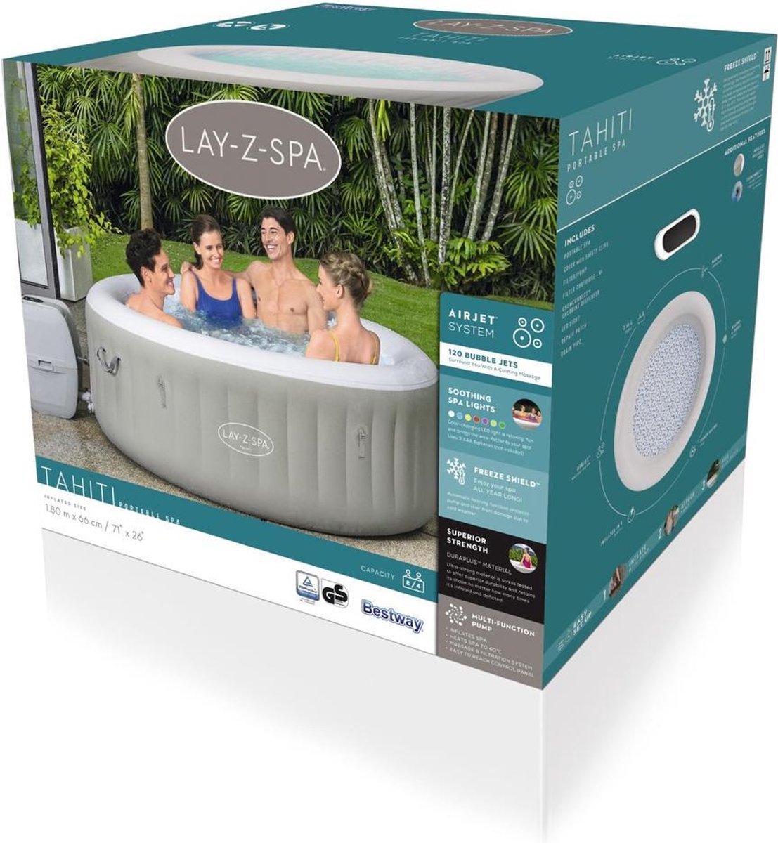 Jacuzzi Opblaasbaar Spa