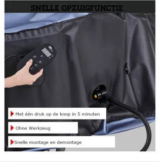 Jacuzzi Opblaasbaar Vierkant 4-6 Personen