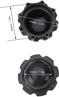 JHUBERS bubbelbadplug rubberen filterstopper