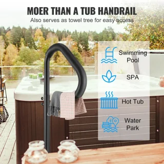Jurrys Hottub leuning 116x37 cm draaibaar
