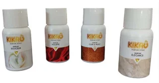 Kikao parfum ontdekkingsdoos 4 mini flesjes spa en jacuzzi