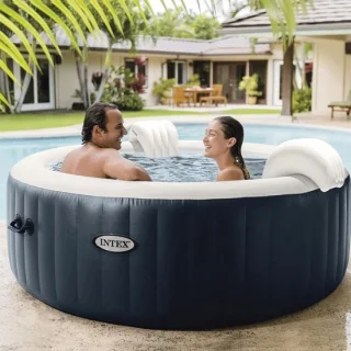Laura Opblaasbare Hottub Ø196 cm – Ronde Jacuzzi