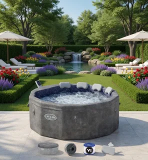 Lay-Z-SPA Carrara AirJet Opblaasbare Spa