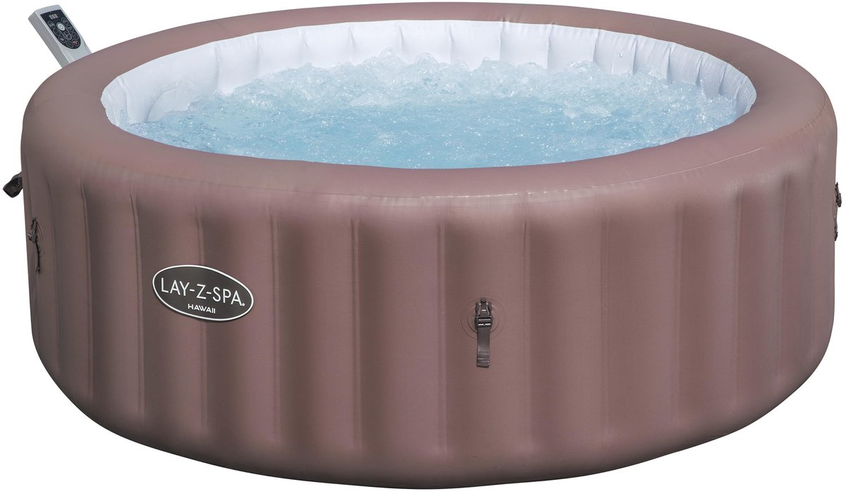 De Lay-Z-Spa Hawaii MaxHold 1.96m Terracotta Rond in één oogopslag