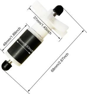 Lay Z Spa hot tub pomp impeller/rotor E02 vervangingsfilter 69mm