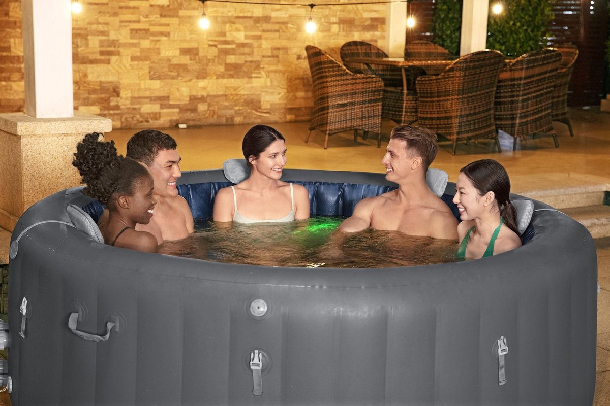 Lay-Z-Spa Hydrojet Santorini 2025 Maxhold EnergySense Ultra Fit Smart 216x80cm