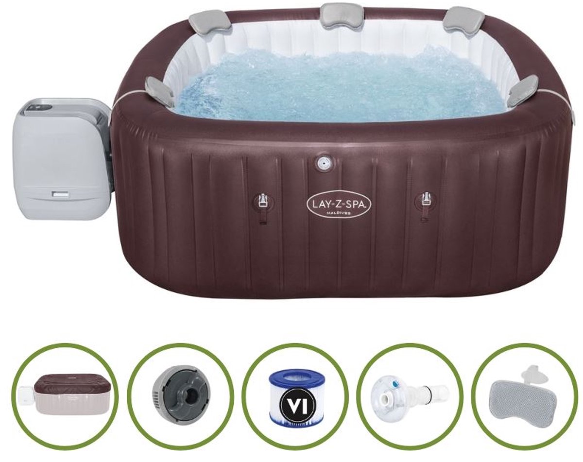 Lay-Z-Spa Maldives HydroJet Pro Smart 201x201x80 cm