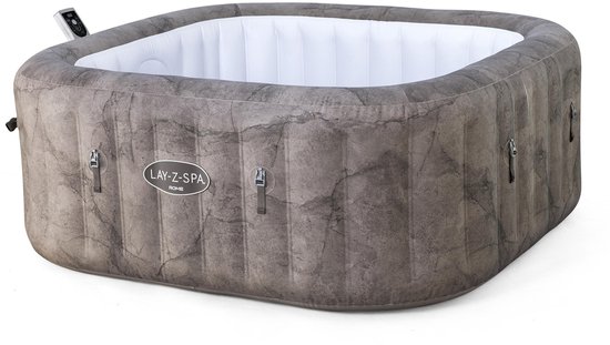Lay-Z-Spa Rome MaxHold 1.80x1.80x0.71m Brown Marble Square