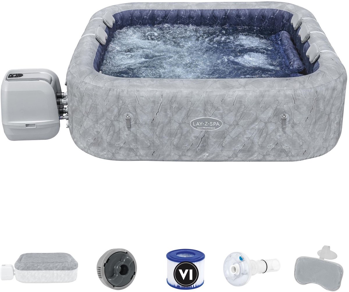 Lay-Z-Spa San Francisco 2025 Maxhold EnergySense Ultra Fit Smart