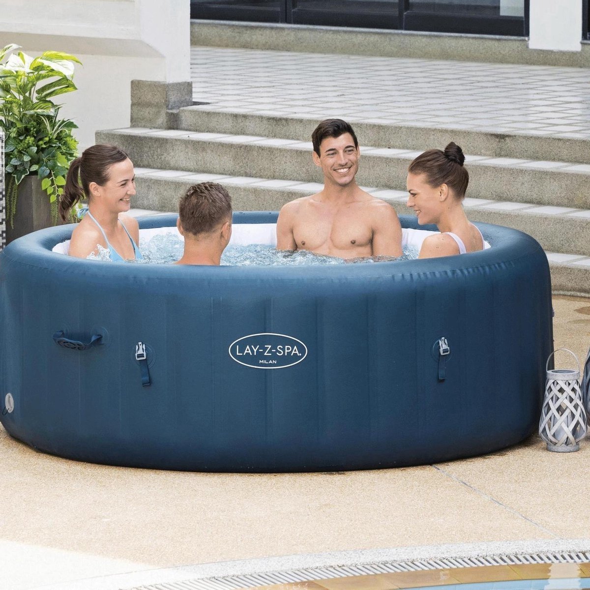 LAZY-Z Milan Opblaasbare Spa