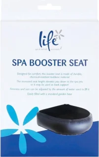 Life Spa Booster Seat Whirlpools Zwart vinyl 37,5x36x95 cm