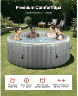 Lilac & Lily Opblaasbare Hot Tub