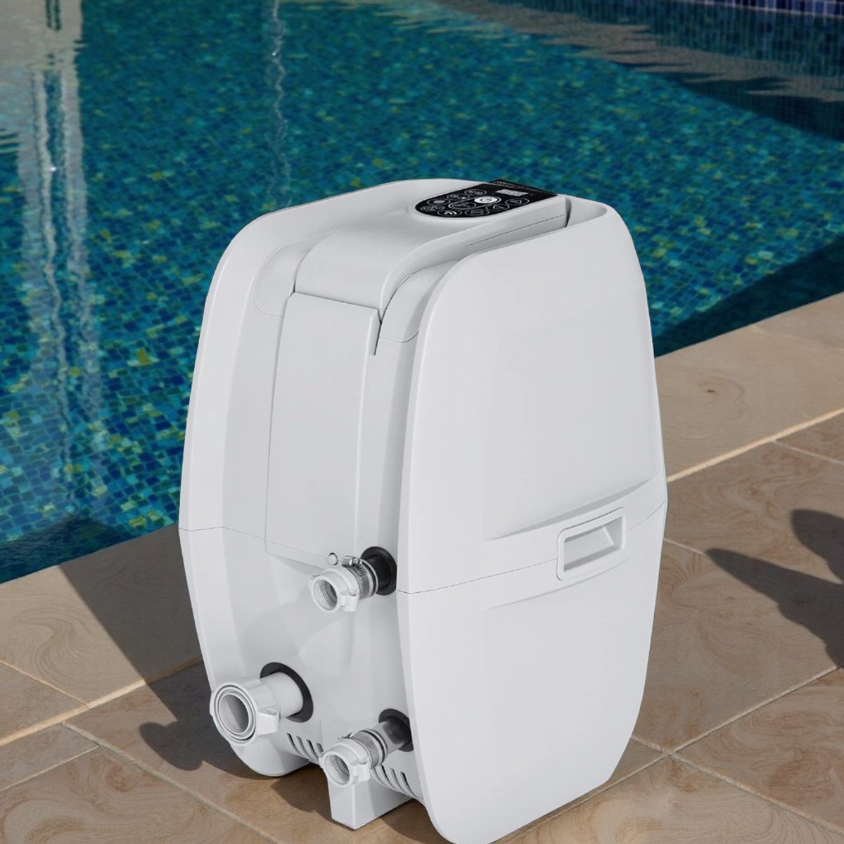 Luxe Jacuzzi 6 Persoons 180x180 cm Grijs