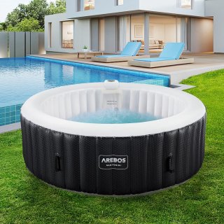 De Luxe Opblaasbare Jacuzzi Bubbelbad in één oogopslag