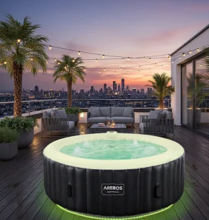 Luxe Opblaasbare Jacuzzi Bubbelbad