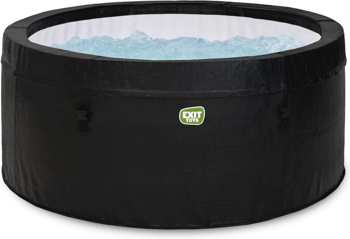 De Luxe Spa Ø156x70cm Zwart 2 Personen in één oogopslag