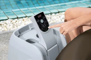 Mara Lay-Z-Spa Limited Edition Jacuzzi Opblaasbaar Bruin 196x196 cm