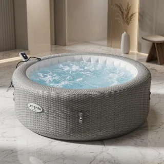 Medahomestore 6-persoons opblaasbare spa
