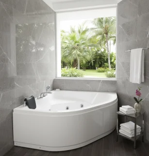 De Medahomestore Havana Pro Luxe Whirlpoolbad 170 x 115 cm in één oogopslag