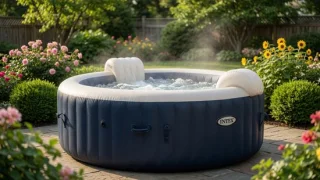 Mobili Bella Spa: Luxe 4‑persoons opblaasbare jacuzzi voor thuis