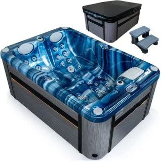 MOSSA VL-2P-PRO-OO-DG-Z Buitenspa 2 persoons