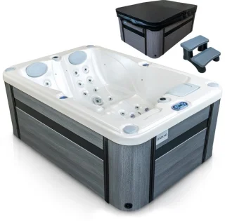 MOSSA VL-2P-PRO-PW-DG-Z buitenspa 2 persoons