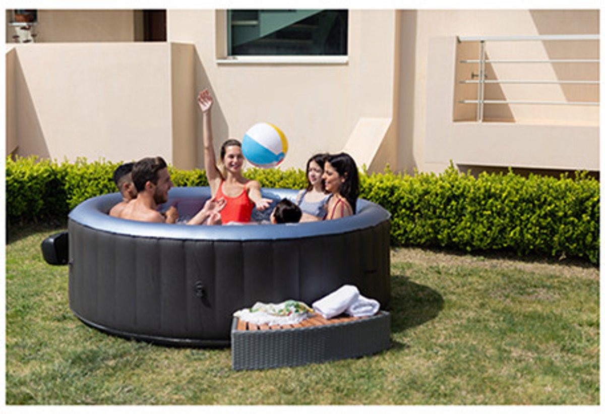 Mspa Bergen bubbelmassage jacuzzi 6 personen 204x70 cm