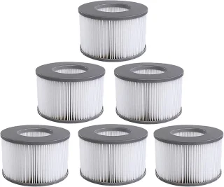 MSPA Filterpatronen 6 stuks voor opblaasbare spa