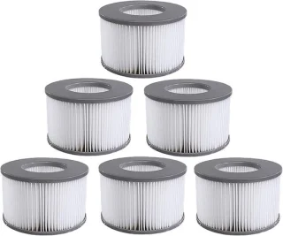 MSPA Filterpatronen 6 stuks voor opblaasbare spa
