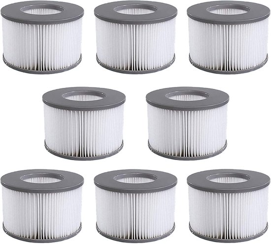 MSPA Filterpatronen 8 stuks geschikt voor MSPA opblaasbare spa Model 2020+ review
