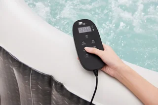 MSpa Ottoman Opblaasbare Jacuzzi 4-6 Personen Grijs