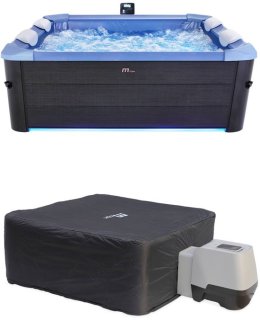 MSPA Spa Oslo Sapphire opblaasbare spa 160 cm 6 personen review