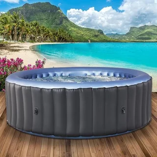 Novihome Bergen Premium Opblaasbare Whirlpool Spa Ø180 cm – 4-persoons