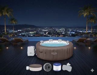 Novihome Dominica HydroJet XL - Opblaasbare Spa