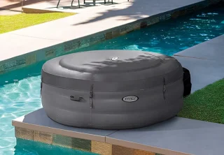 Novihome Luxe AirJet Opblaasbare Spa 196x66 cm