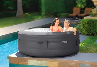 Novihome Luxe AirJet Opblaasbare Spa 196x66 cm