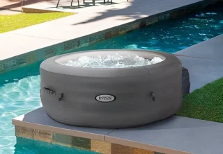 Novihome Luxe AirJet Opblaasbare Spa 196x66 cm