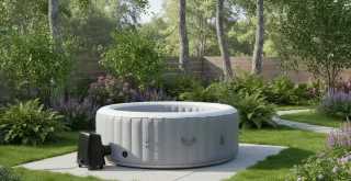 Novihome Luxe Spa Opblaasbare Whirlpool 4-persoons