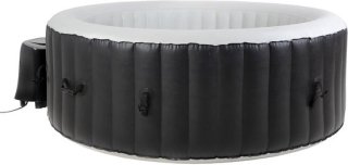 Novihome Luxe Whirlpool Opblaasbare Spa 4 Persoons Zwart-Wit review