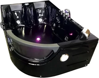 Novihome Pegaso Deluxe Whirlpool Eckbadewanne