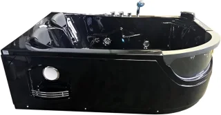 Novihome Pegaso Deluxe Whirlpool Eckbadewanne