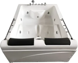 Novihome Rechthoekige Whirlpool Badkuip 175x132 cm